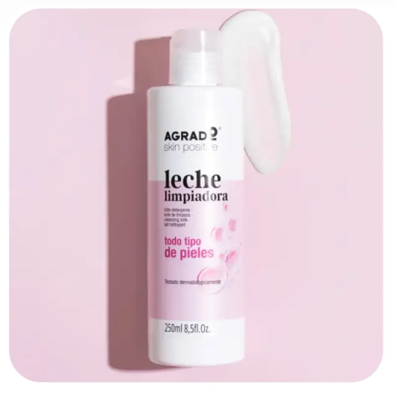 Leches limpiadoras en textura crema 