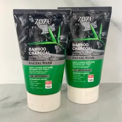 Limpiador facial de carbón