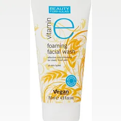 Limpiador facial espumoso de vitamina E🤍✨