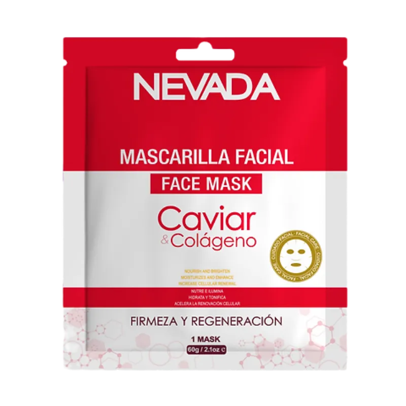 Mascarilla de colágeno y caviar