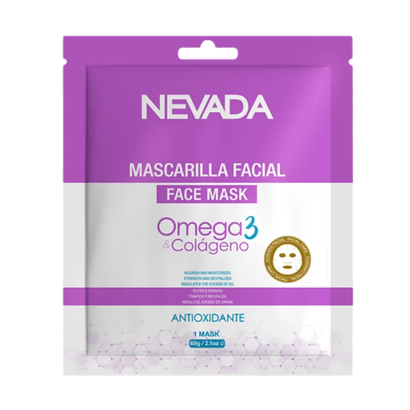 Mascarilla de colágeno y omega 3 