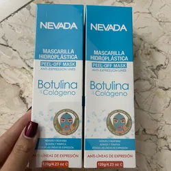 Mascarilla hidroplástica peel-off de colágeno y botulina