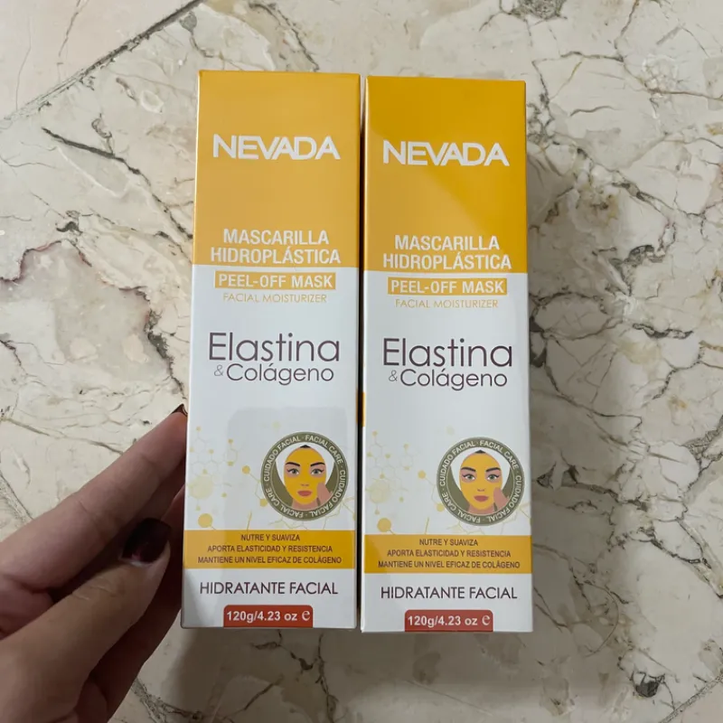 Mascarilla hidroplástica peel-off de colágeno y elastina 