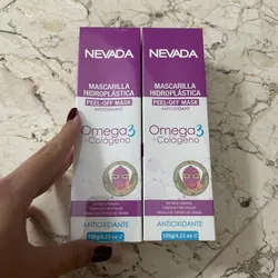 Mascarilla hidroplástica peel-off de colágeno y omega 3