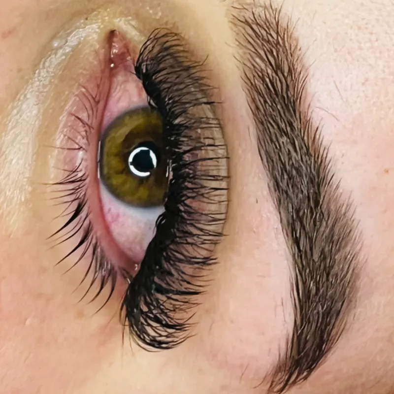 Pestañas pelo a pelo Volumen Brasileño (4D)