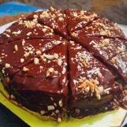 Cuñitas de chocolate con natilla de chocolate 