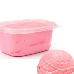 Pote pequeño de Helado sabor Fresa