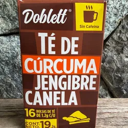 Te de Cúrcuma/Jengibre/Canela