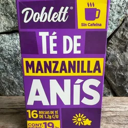 Te de Manzanilla y Anís