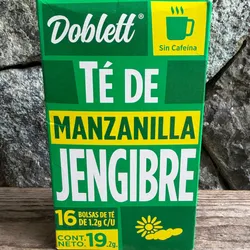 Te de Manzanilla y Jengibre