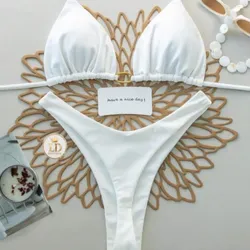 biquini blanco