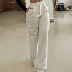 pantalón de vestir blanco