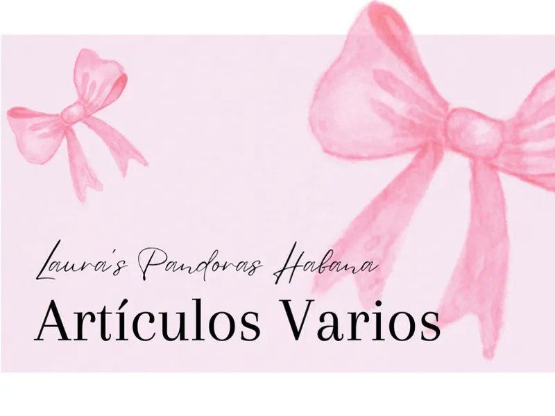 Artículos varios 