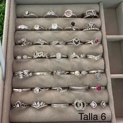 Anillos Pandora talla 6