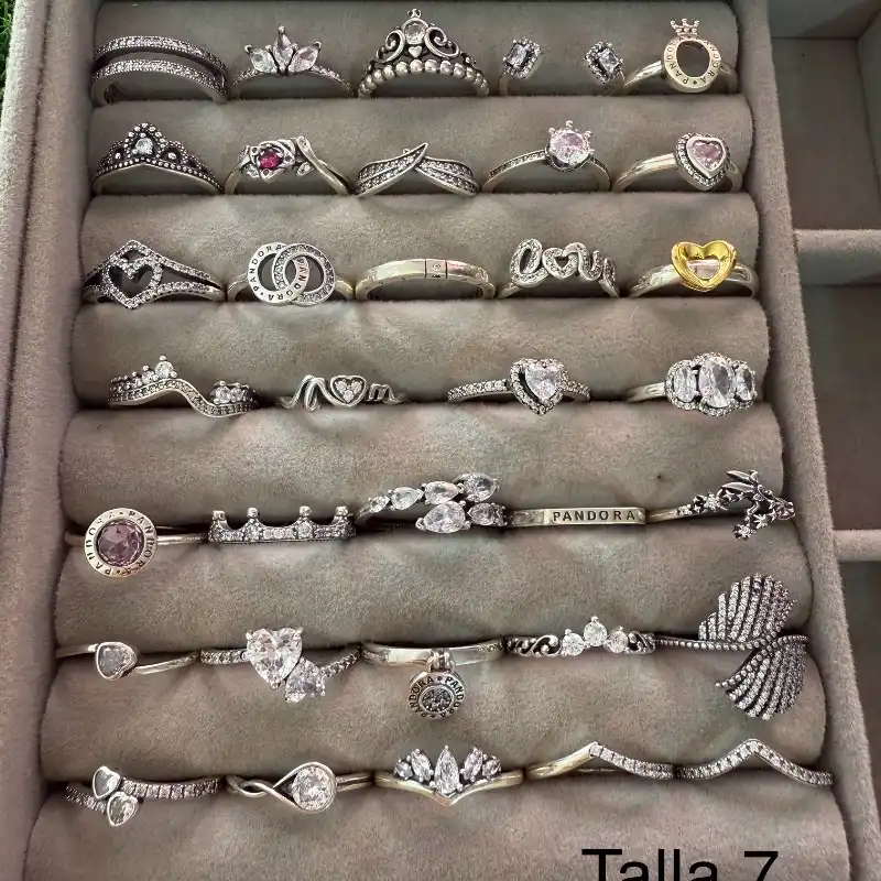 Anillos Pandora talla 7