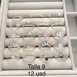 Anillos Pandora talla 9
