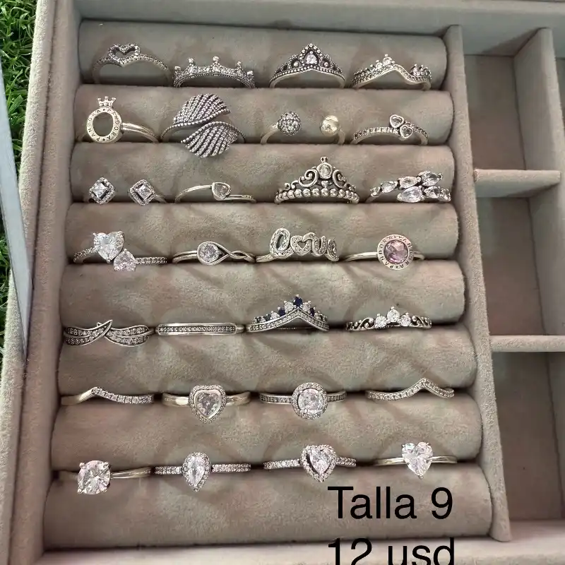 Anillos Pandora talla 9