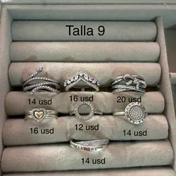 Anillos Pandora talla 9