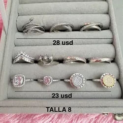 Anillos talla 8