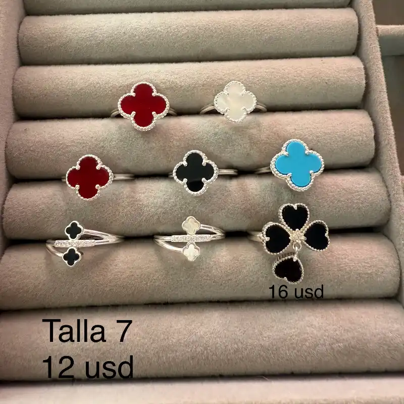 Anillos van cleff talla 7