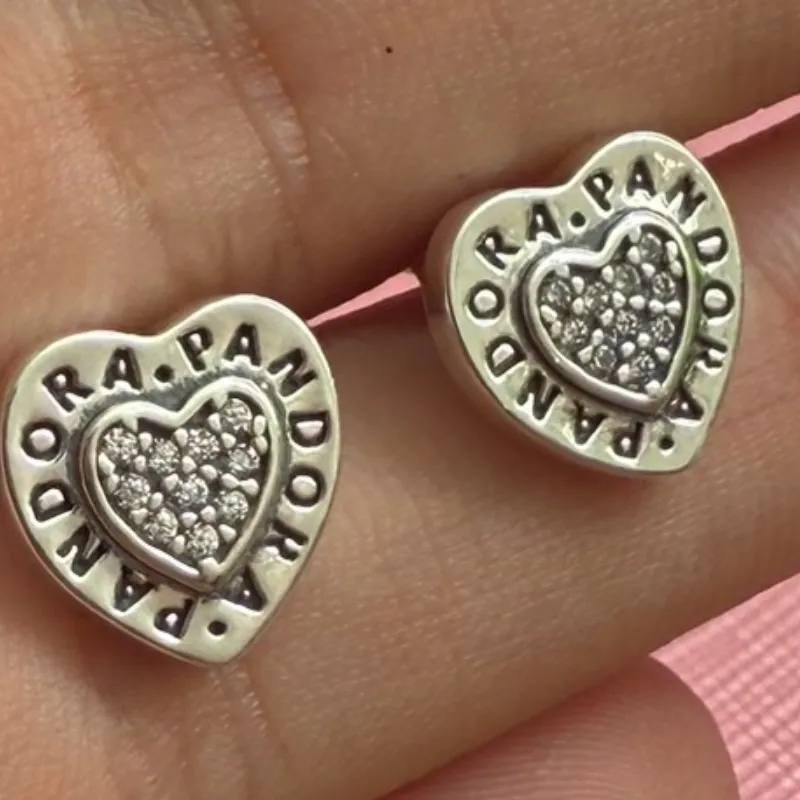 Aretes corazón clásico 