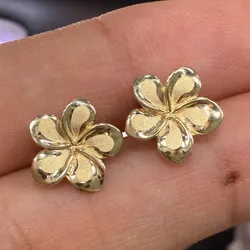 Aretes Flor oro 10 k  🌺 