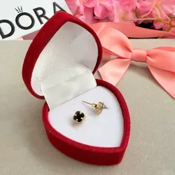 Aretes van Cleef de oro 10 k