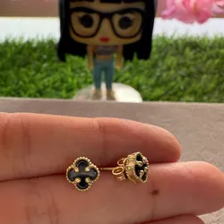 Aretes van Cleef oro 10 k 