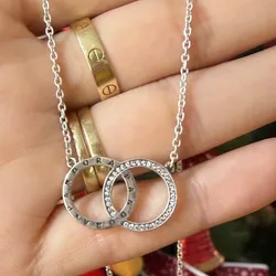 Cadena doble aro Pandora 