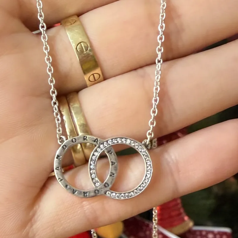 Cadena doble aro Pandora 
