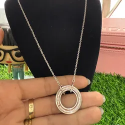 Cadena Halo oro rosa