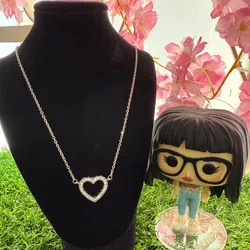 Cadena Pandora de corazón 