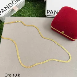 Cadena tipo Rolex oro 10 k