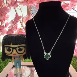 Cadena van Cleef de 1 flor verde
