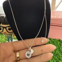 Cadenas dije corazoncito con piedras 