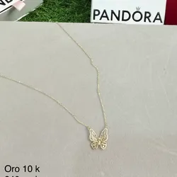 Cadenas mariposa oro 10 k