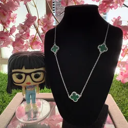 Cadenas van Cleef 3 flores verdes
