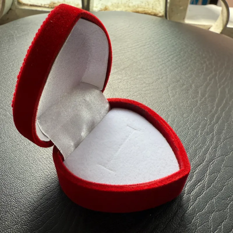 Cajita para anillos corazón ♥️ 