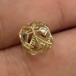 Charm bolita oro 10 k 
