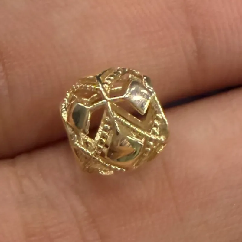 Charm bolita oro 10 k 