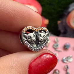 Charm corazón Simba y Nala Rey León 🦁 