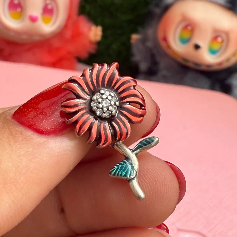 Charm flor roja 🌺