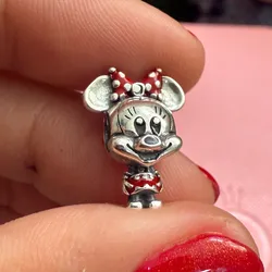 Charm Minnie lazo rojo 