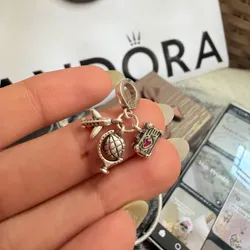 Charm viaje con maleta avión y mundo 🌎