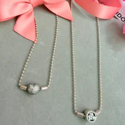 Collar essence cuentas pavés 