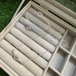 Conjunto corazón espumoso