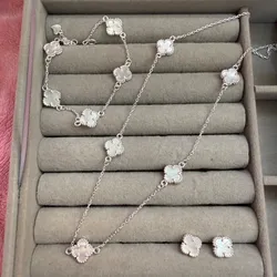 Conjunto van Cleef blanco