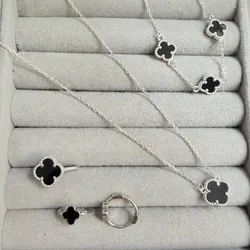 Conjunto van Cleef negro