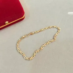 Manilla estilo Tiffany oro 10 k