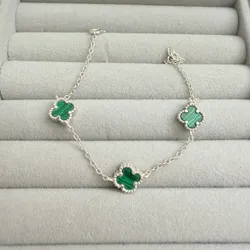 Manilla van Cleef 3 flores verdes